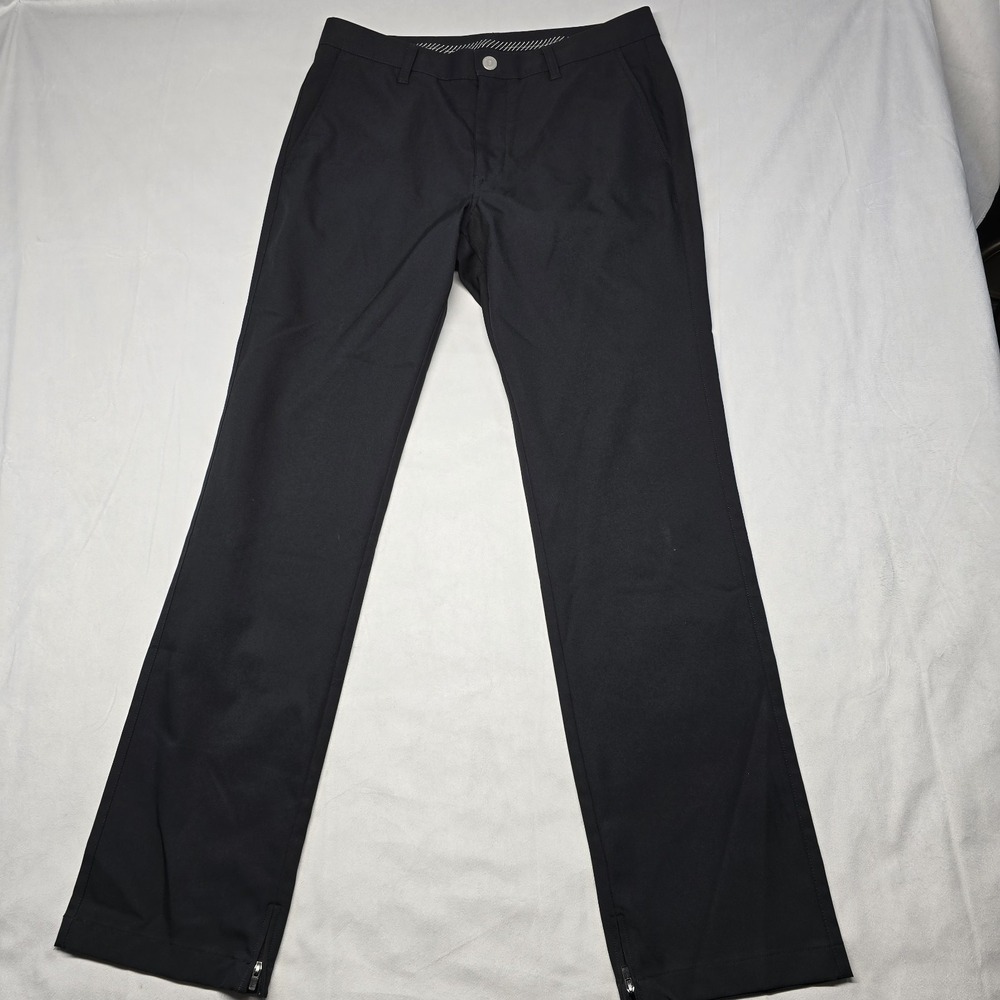 Bonobos Golf Straight Leg Performance Chino Pants Men 33x34‎ black